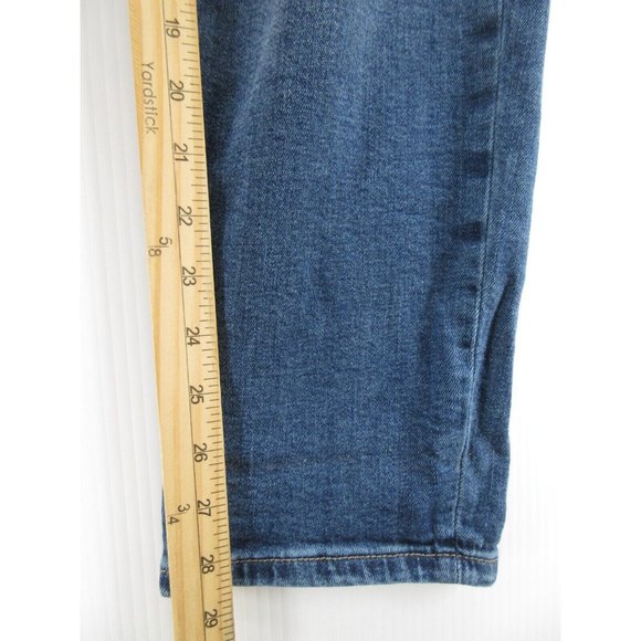 Kut From The Kloth Jeans 6 Straight Denim Pants Ripped Embroidered - Picture 5 of 13